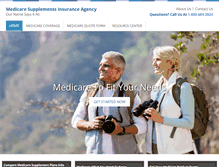 Tablet Screenshot of medicaresupplementsinsuranceagency.com